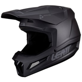 Capacete Leatt Moto 2.5 Preto Fosco
