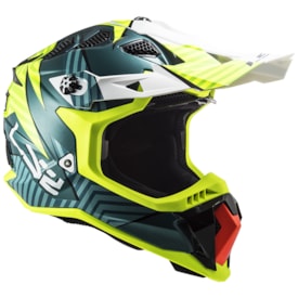 Segunda imagem do produto Capacete Ls2 Mx700 Subverter Evo Astro Verde Neon