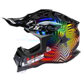 Segunda imagem do produto Capacete Ls2 Mx700 Subverter Evo Collider Preto