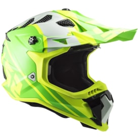 Segunda imagem do produto Capacete Ls2 Mx700 Subverter Evo Gammax Verde Amarelo