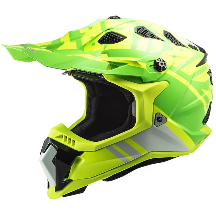 Capacete Ls2 Mx700 Subverter Evo Gammax Verde Amarelo