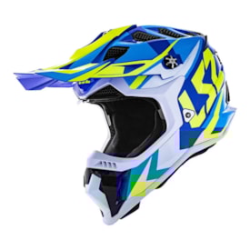 Capacete Ls2 Mx700 Subverter Evo Nimble Branco Azul