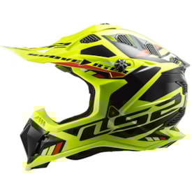 Segunda imagem do produto Capacete Ls2 Mx700 Subverter Evo Stomp Amarelo Preto