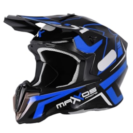 Capacete Mattos Combat Mtr02 Azul