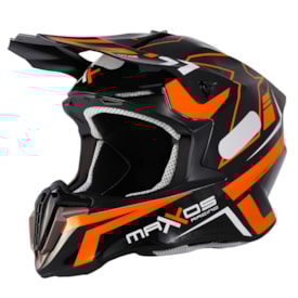 Capacete Mattos Combat Mtr02 Laranja