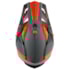 Capacete Mattos Racing Atomic Laranja Cinza