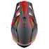 Capacete Mattos Racing Atomic Vermelho Cinza