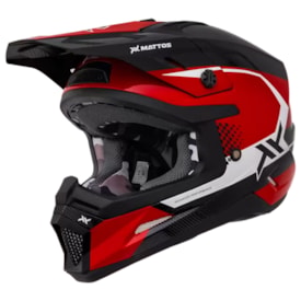 Capacete Mattos Racing Echoes 26 Vermelho