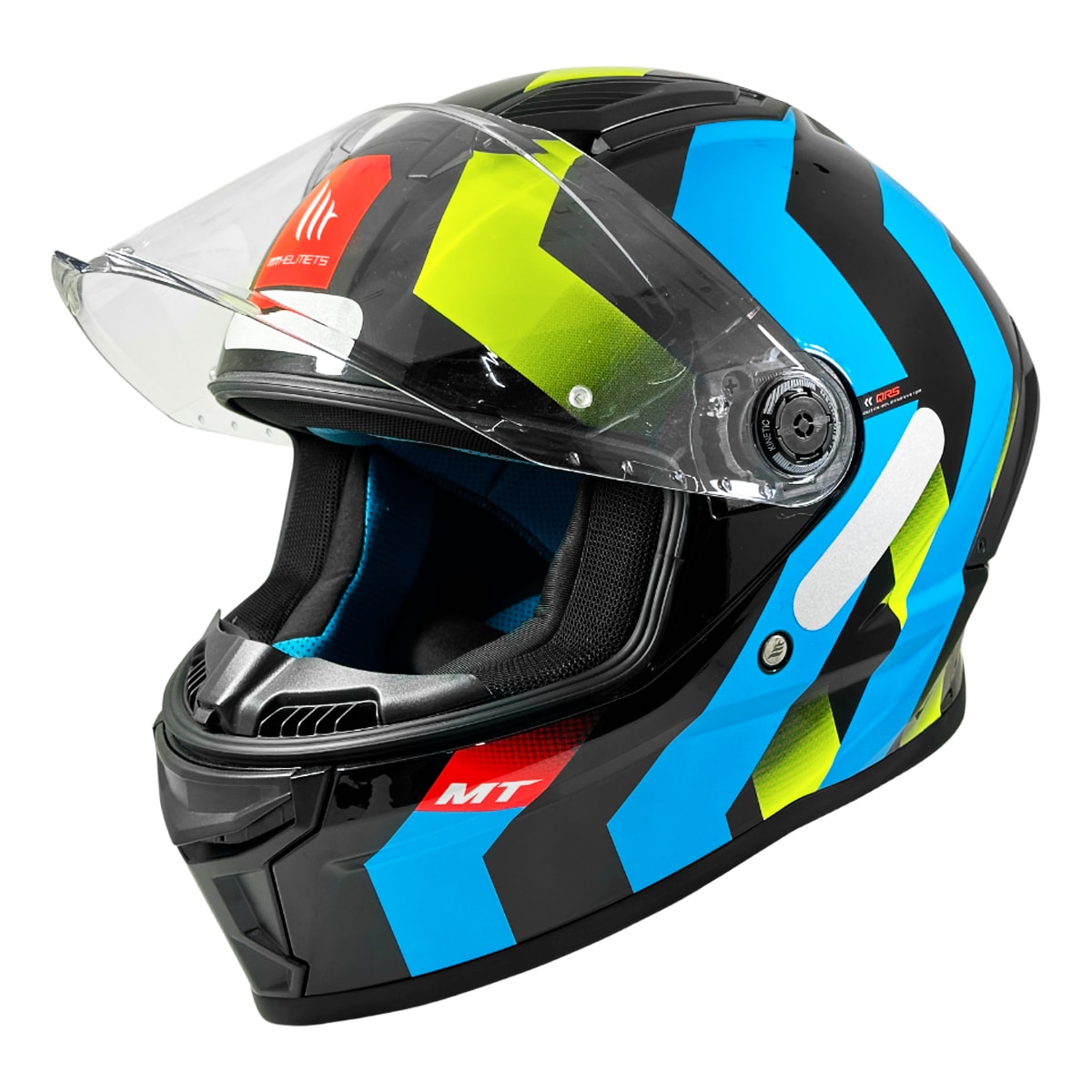 Segunda imagem do produto Capacete Mt Stinger 2 Asphalt C3 Preto Azul
