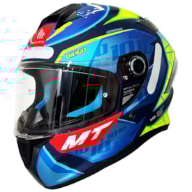 Capacete MT Targo S Diogo Moreira #10 Edition Fluor