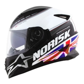 Capacete Norisk Ff302 Grand Prix United Kingdom