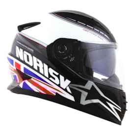 Segunda imagem do produto Capacete Norisk Ff302 Grand Prix United Kingdom