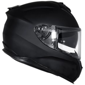 Segunda imagem do produto Capacete Norisk Strada Monocolor Preto Fosco