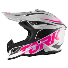 Capacete Pro Tork Fast 788 Branco Rosa
