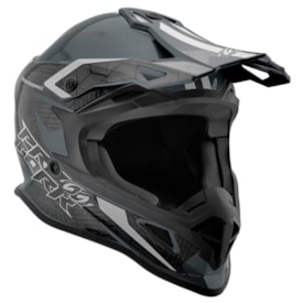 Capacete Protork Fast Brave Cinza