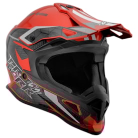 Capacete Protork Fast Brave Vermelho