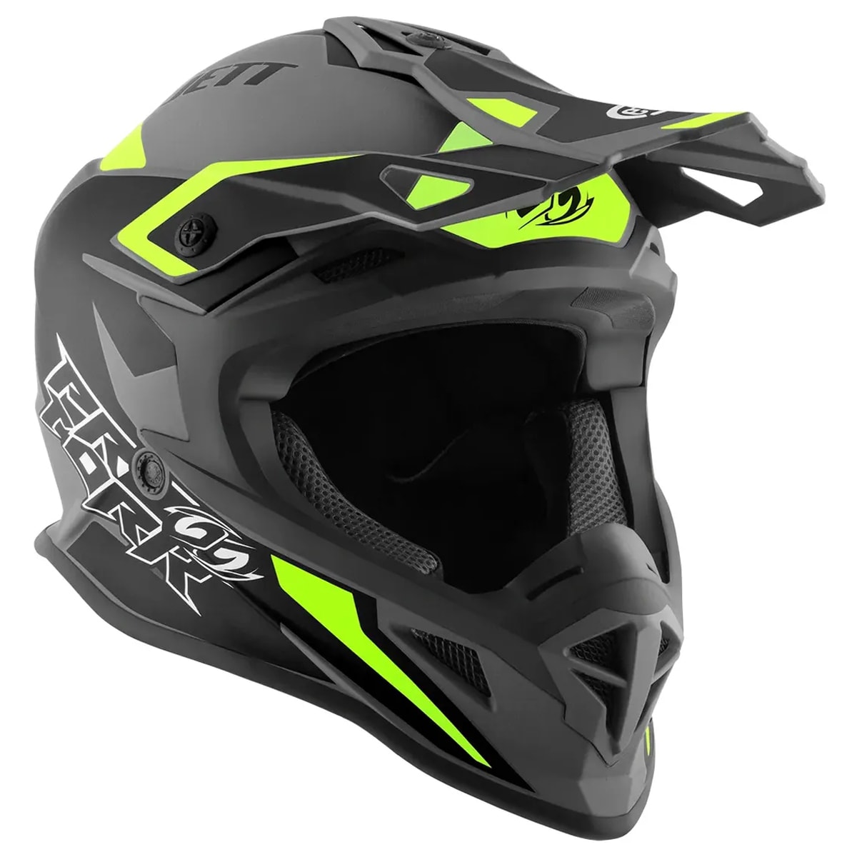 Capacete Protork Fast Hero 26 Amarelo Neon