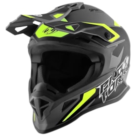 Segunda imagem do produto Capacete Protork Fast Hero 26 Amarelo Neon
