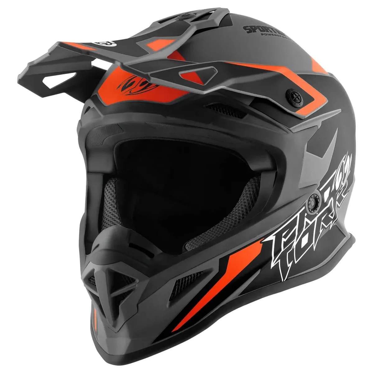 Segunda imagem do produto Capacete Protork Fast Hero 26 Laranja
