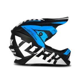 Capacete Protork Infantil Neon Azul