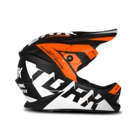 Capacete Protork Infantil Neon Laranja