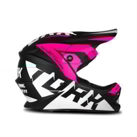 Capacete Protork Infantil Neon Rosa