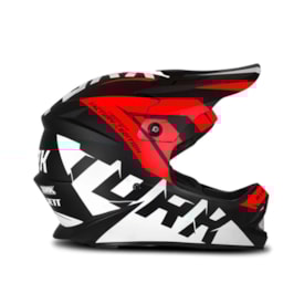Capacete Protork Infantil Neon Vermelho