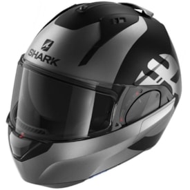 Capacete Shark Evo Es Kedje Cinza Preto