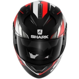 Segunda imagem do produto Capacete Shark Ridill 1.2 Phaz Mat Krw Preto Vermelho