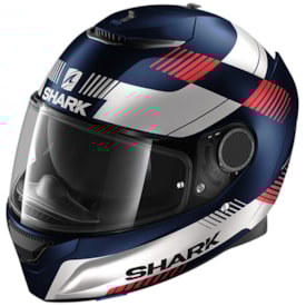 Capacete Shark Spartan 1.2 Strad Mat Bwr Azul