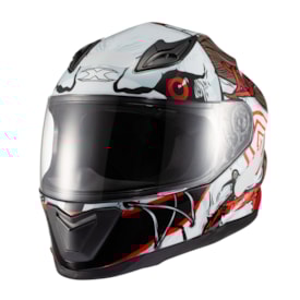 Capacete Texx Hawk Scream Vermelho