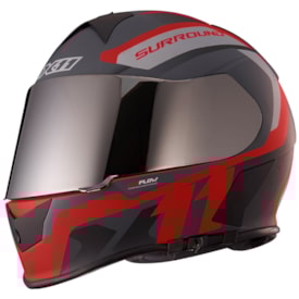 Capacete X11 Fechado Revo Pro Surround Vermelho