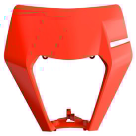 Carenagem de Farol Ktm 150 250 300 350 450 Exc Excf 17/23 Polisport Laranja