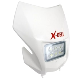 Segunda imagem do produto Carenagem do Farol Completo X-CELL Crf 230 Com Led Branco
