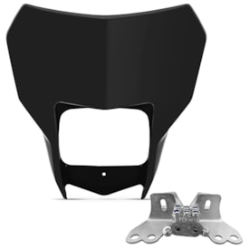 Carenagem do Farol Crf 250f - Adaptável Crf 230 Cwp Preto