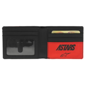 Segunda imagem do produto Carteira Alpinestars Mx Preto Vermelho