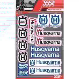 Cartela De Adesivo 366r Husqvarna
