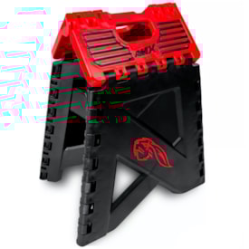 Segunda imagem do produto Cavalete Amx Dobrável Vermelho