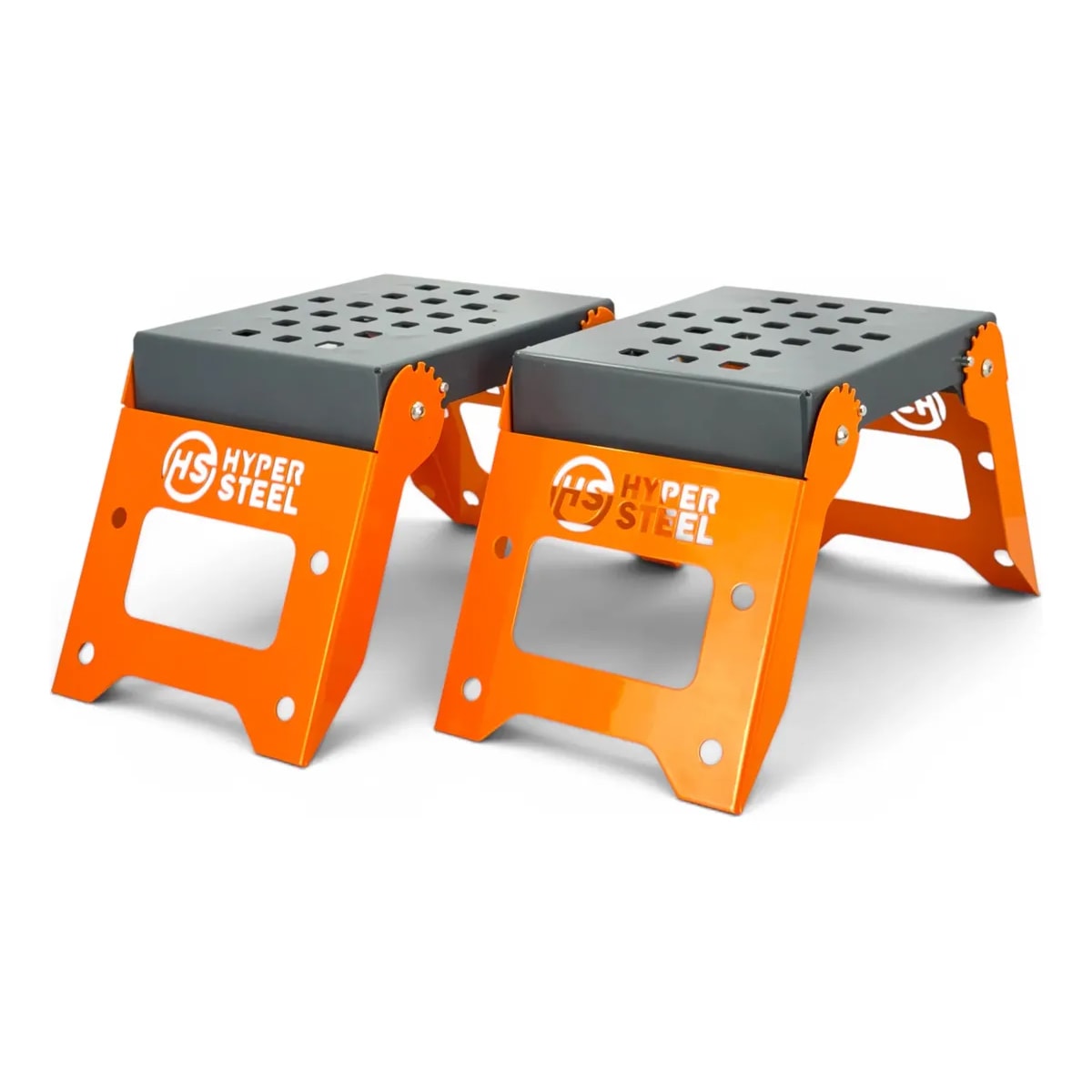 Cavalete Apoio de Largada Hyper Steel Laranja