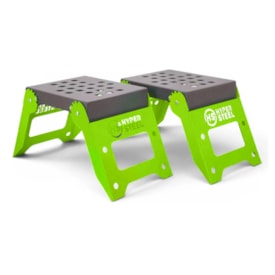 Segunda imagem do produto Cavalete Apoio de Largada Hyper Steel Verde