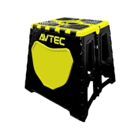 Cavalete Avtec Mx Dobrável Amarelo