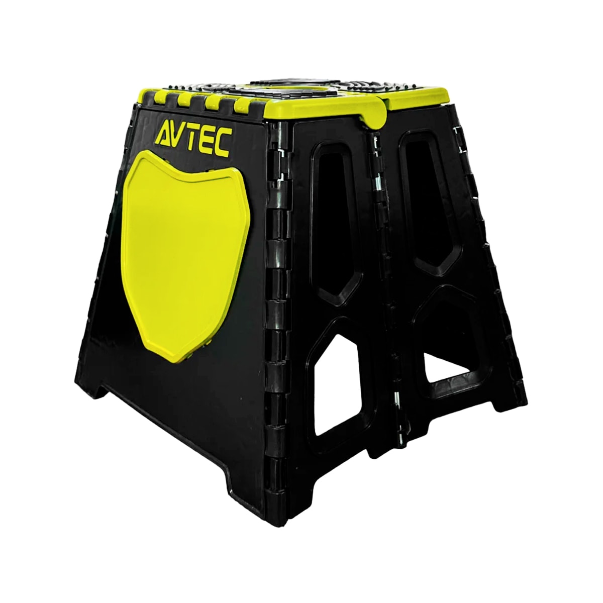 Segunda imagem do produto Cavalete Avtec Mx Dobrável Amarelo