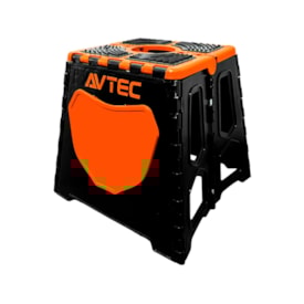 Cavalete Avtec Mx Dobrável Laranja
