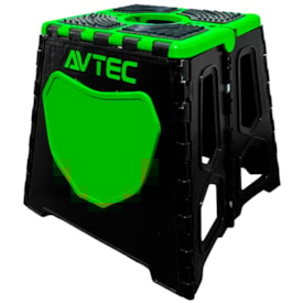 Segunda imagem do produto Cavalete Avtec Mx Dobrável Verde + Banco