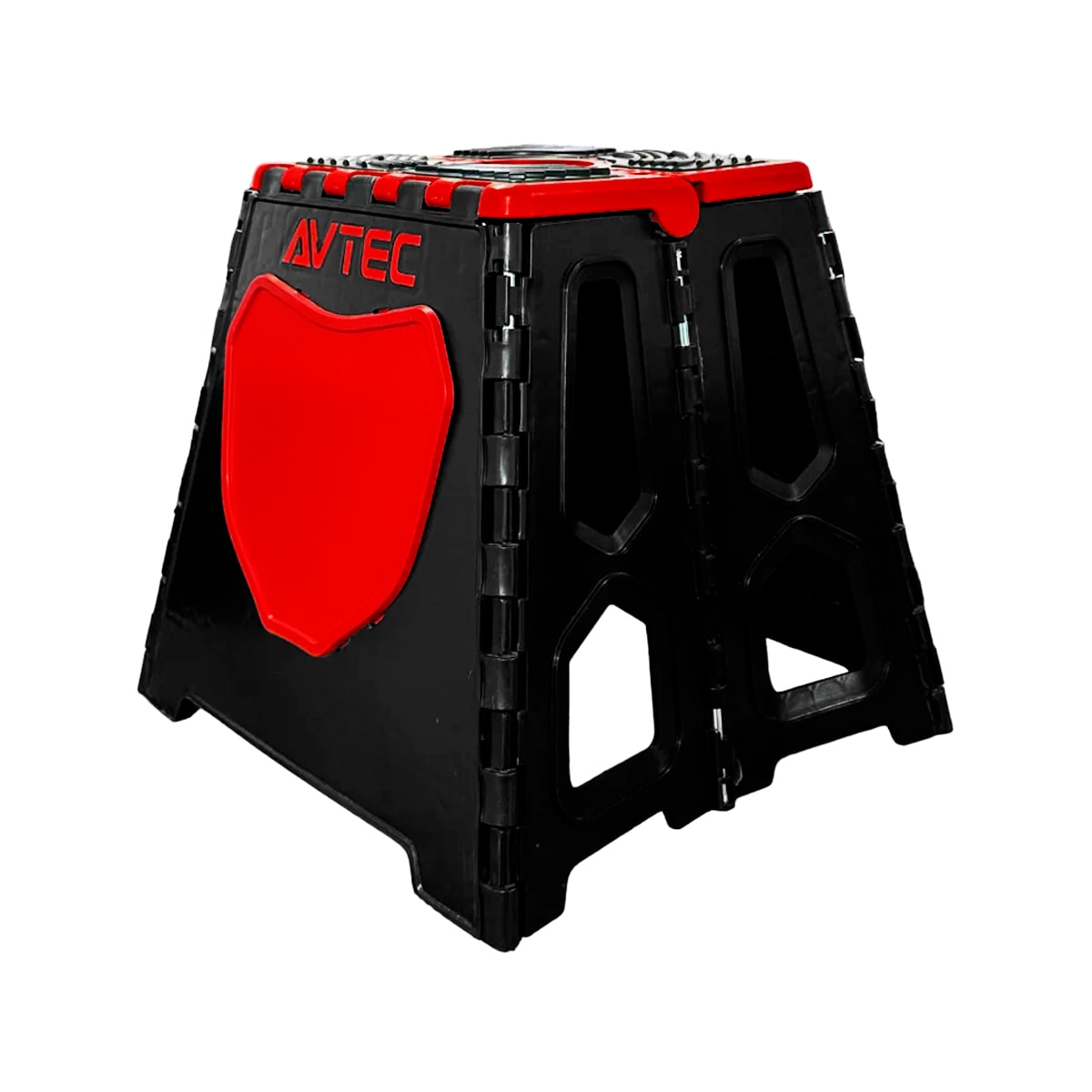 Segunda imagem do produto Cavalete Avtec Mx Dobrável Vermelho