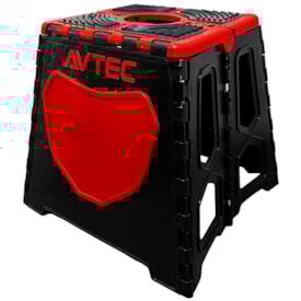 Segunda imagem do produto Cavalete Avtec Mx Dobrável Vermelho + Banco