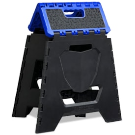 Segunda imagem do produto Cavalete Biker Dobrável Motocross Mamuth Azul