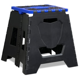 Cavalete Biker Dobrável Motocross Mamuth Azul