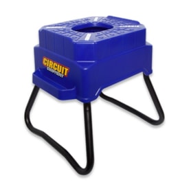 Cavalete Circuit Cubic Banco Plástico Azul Branco