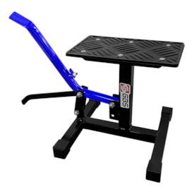 Cavalete Eleva Moto Gbs com Pedal Azul